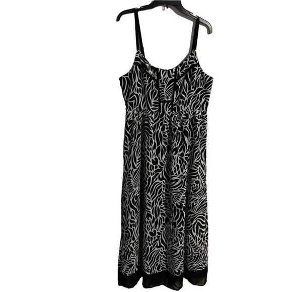 Nicole‎ by Nicole Miller Sheer Maxi Dress - Picture 1 of 9